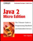 Image for Java 2 micro edition