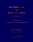 Image for Handbook of psychology: Experimental psychology : v. 4 : Experimental Psychology