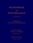 Image for Handbook of psychology: Clinical psychology : v. 8 : Clinical Psychology