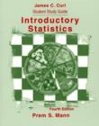 Image for Introductory Statistics : Student Study Guide to 4r.e.