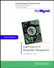 Image for Legal Aspects of Hospitality Management : Student Workbook