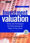 Image for Investment valuation : University Edition
