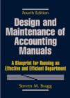 Image for Design and Maintenance of Accounting Manuals