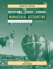 Image for Managerial Accounting : Tools for Business Decision Making : Working Papers