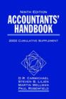 Image for Accountants handbook: 2002 supplement : 2002 Cumulative Supplement