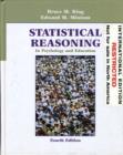 Image for Statistical reasoning in psychology and education