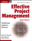 Image for Effective Project Management