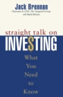 Image for Straight talk on investing: what you need to know