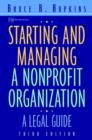 Image for Starting Managing Nonprofit 3e E Book