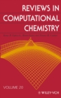 Image for Reviews in computational chemistryVol. 20