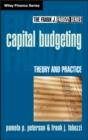 Image for Capital budgeting: theory and practice