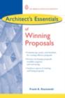 Image for Architect&#39;s essentials of winning proposals