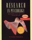 Image for Research in Psychology : Methods and Design