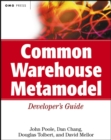 Image for Common Warehouse Metamodel developer&#39;s guide