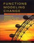 Image for Functions Modeling Change : A Preparation for Calculus