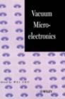 Image for Vacuum microelectronics