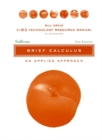 Image for Brief calculus  : an applied approach