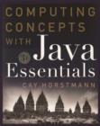 Image for Computing Concepts with Java Essentials, 3rd Editi on
