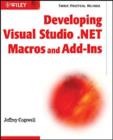 Image for Developing Visual Studio .NET macros and add-ins