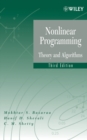 Image for Nonlinear programming  : theory and algorithms