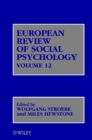 Image for European Review of Social Psychology, Volume 12