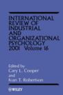 Image for International Review of Industrial and Organizational Psychology 2001, Volume 16