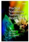Image for Practical statistics for nursing and health care