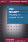 Image for Vax Security