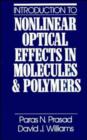 Image for Introduction to Nonlinear Optical Effects in Molecules and Polymers