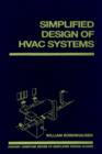 Image for Simplified Design of HVAC Systems