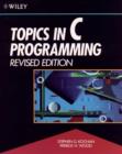 Image for Topics in C Programming