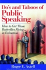 Image for Do&#39;s and Taboos of Public Speaking