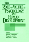 Image for The Role of Values in Psychology and Human Development