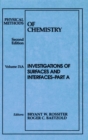 Image for Physical Methods of Chemistry, Investigations of Surfaces and Interfaces