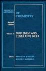 Image for Physical Methods of Chemistry, Supplement and Cumulative Index