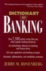 Image for Dictionary of Banking