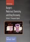 Image for Burger&#39;s medicinal chemistry and drug discoveryVol. 3: Therapeutic agents : v.3 : Therapeutic Agents