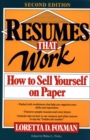 Image for Resumes That Work : How to Sell Yourself on Paper