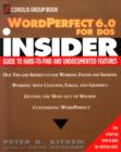 Image for WordPerfect(R) 6.0 for DOS Insider