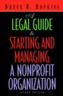 Image for A Legal Guide to Starting and Managing a Nonprofit Organization
