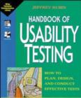 Image for Handbook of Usability Testing : How to Plan, Design and Conduct Effective Tests