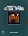Image for Constructing Language Processors for Little Languages