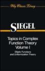 Image for Topics in Complex Function Theory