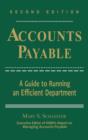 Image for Accounts payable  : a guide to running an efficient department