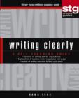 Image for Writing clearly: a self-teaching guide