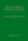 Image for Stevens&#39; handbook of experimental psychologyVol. 3: Learning, motivation and emotion