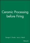 Image for Ceramic Processing before Firing