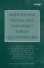 Image for Methods for testing and evaluating survey questionnaires