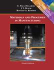 Image for Materials and Processes in Manufacturing, 9th Edit Ion Update