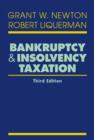 Image for Bankruptcy and insolvency taxation